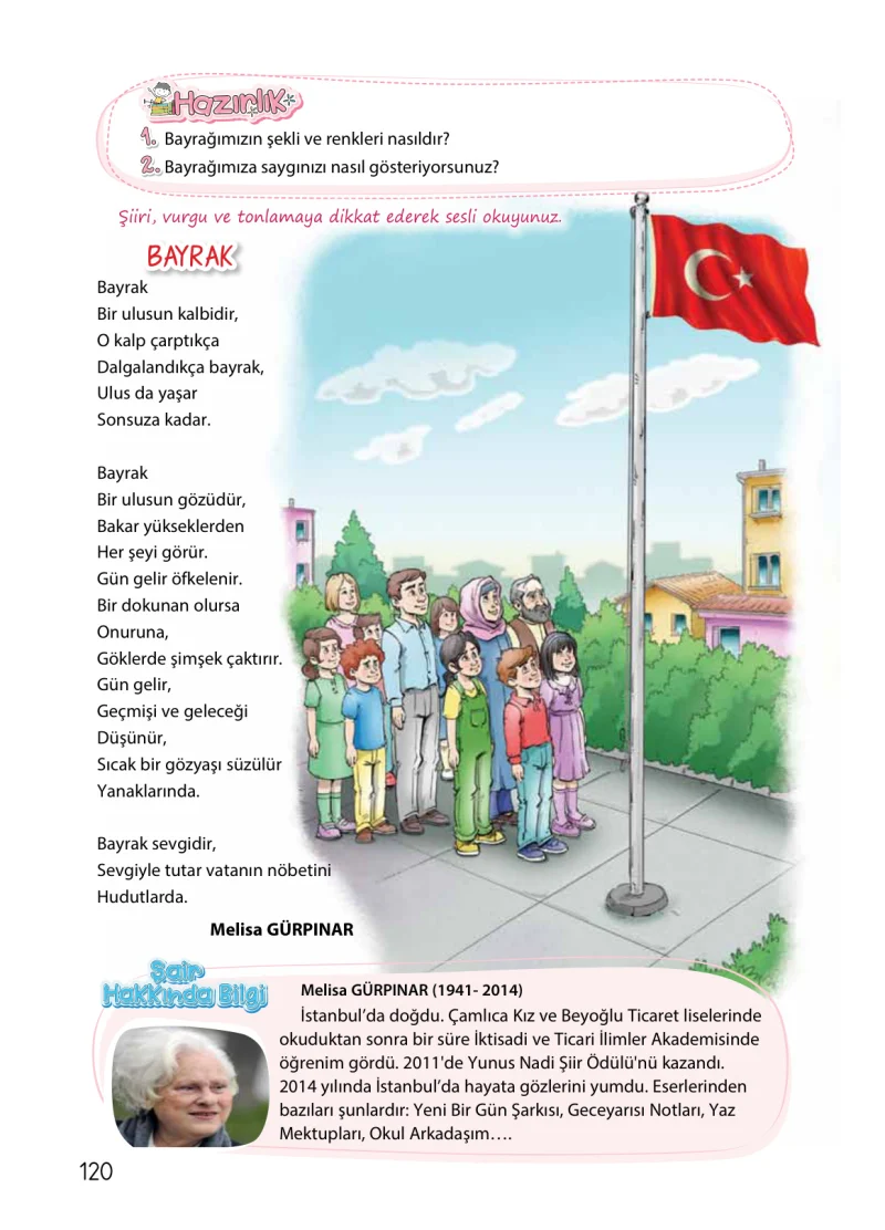 4. Sınıf Türkçe Ders Kitabı Cevapları Koza Yayınları Sayfa 120
