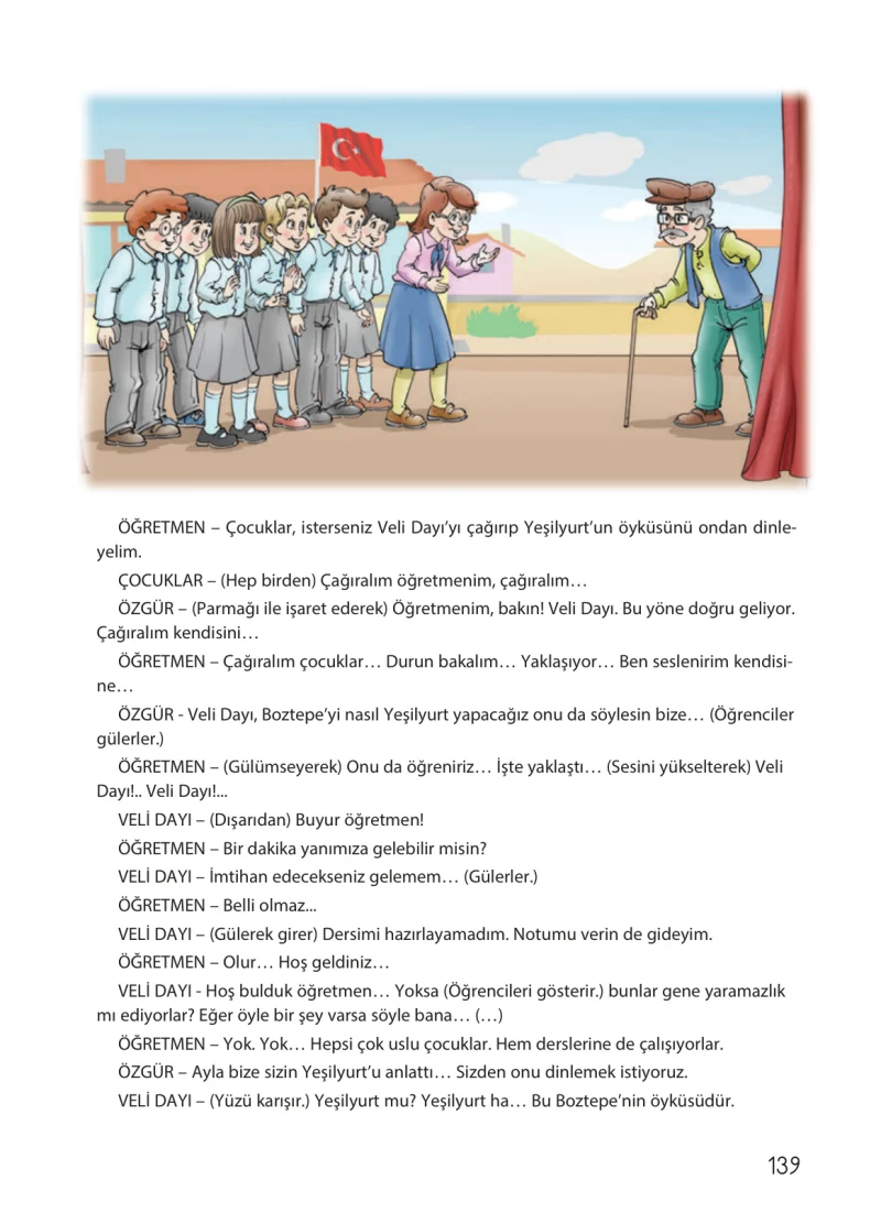 4. Sınıf Türkçe Ders Kitabı Cevapları Koza Yayınları Sayfa 139