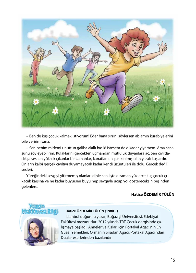 4. Sınıf Türkçe Ders Kitabı Cevapları Koza Yayınları Sayfa 15