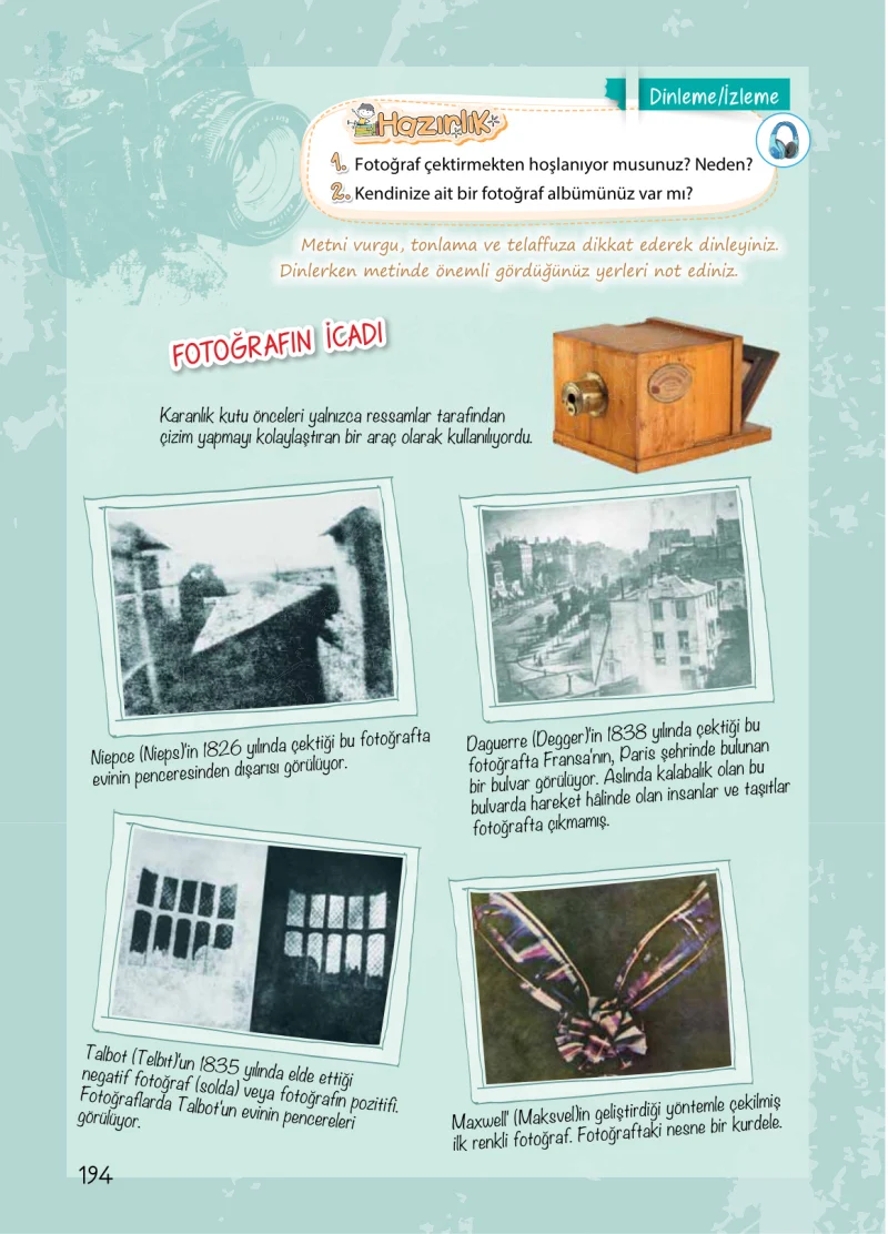 4. Sınıf Türkçe Ders Kitabı Cevapları Koza Yayınları Sayfa 194