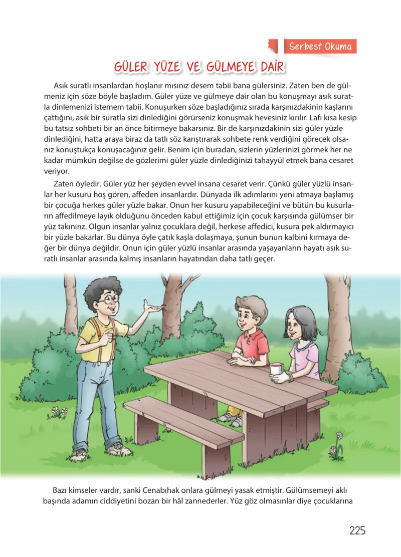 4. Sınıf Türkçe Ders Kitabı Cevapları Koza Yayınları Sayfa 225