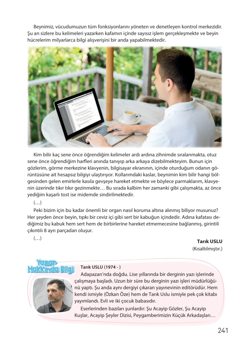 4. Sınıf Türkçe Ders Kitabı Cevapları Koza Yayınları Sayfa 241