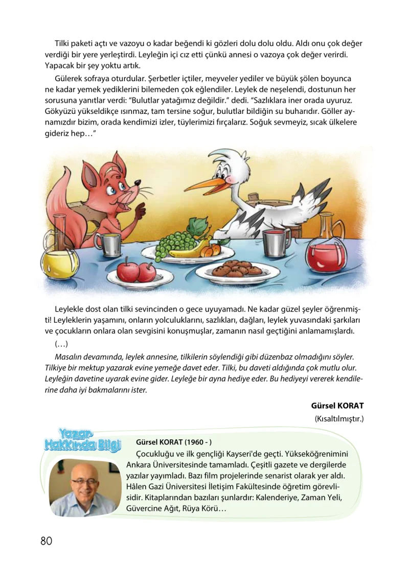 4. Sınıf Türkçe Ders Kitabı Cevapları Koza Yayınları Sayfa 80