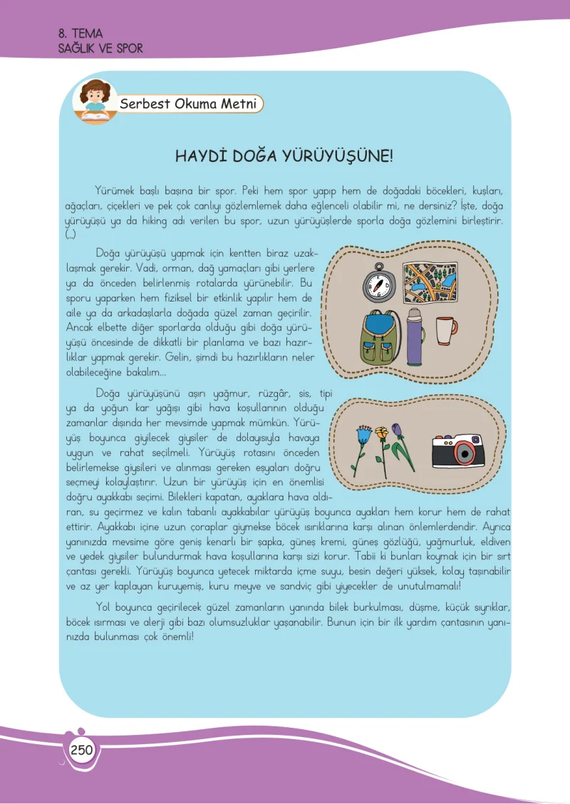 4. Sınıf Türkçe Ders Kitabı Cevapları Meb Yayınları 1 Sayfa 250