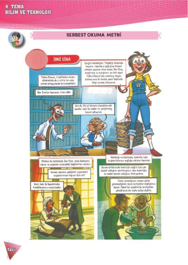 4. Sınıf Türkçe Ders Kitabı Cevapları Meb Yayınları 2 Sayfa 128