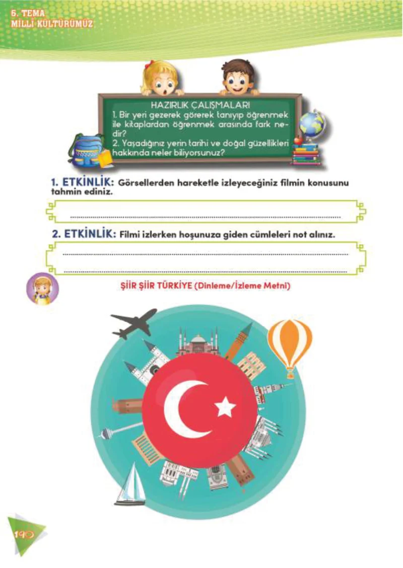 4. Sınıf Türkçe Ders Kitabı Cevapları Meb Yayınları 2 Sayfa 190