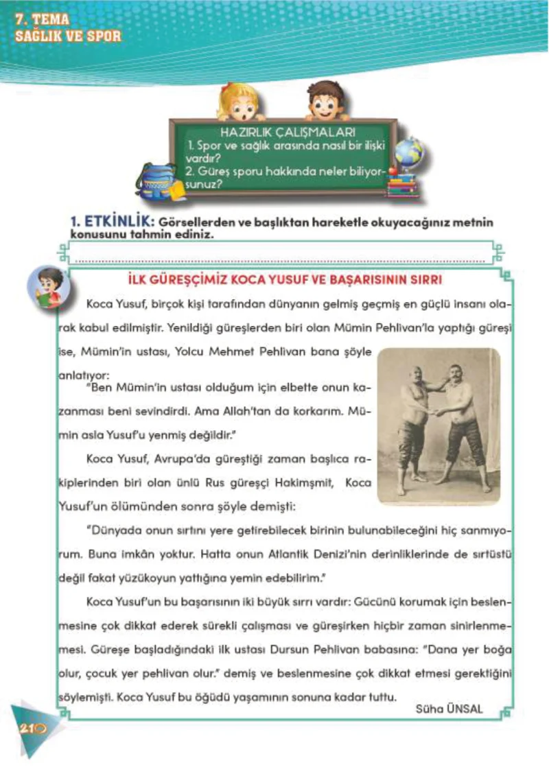 4. Sınıf Türkçe Ders Kitabı Cevapları Meb Yayınları 2 Sayfa 210