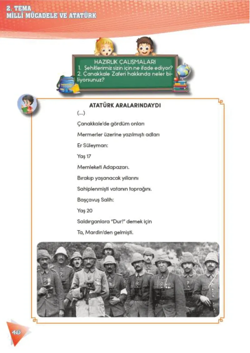 4. Sınıf Türkçe Ders Kitabı Cevapları Meb Yayınları 2 Sayfa 48