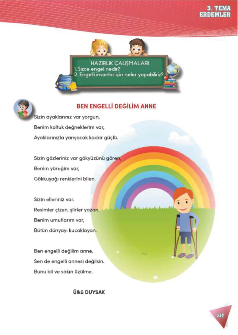 4. Sınıf Türkçe Ders Kitabı Cevapları Meb Yayınları 2 Sayfa 81