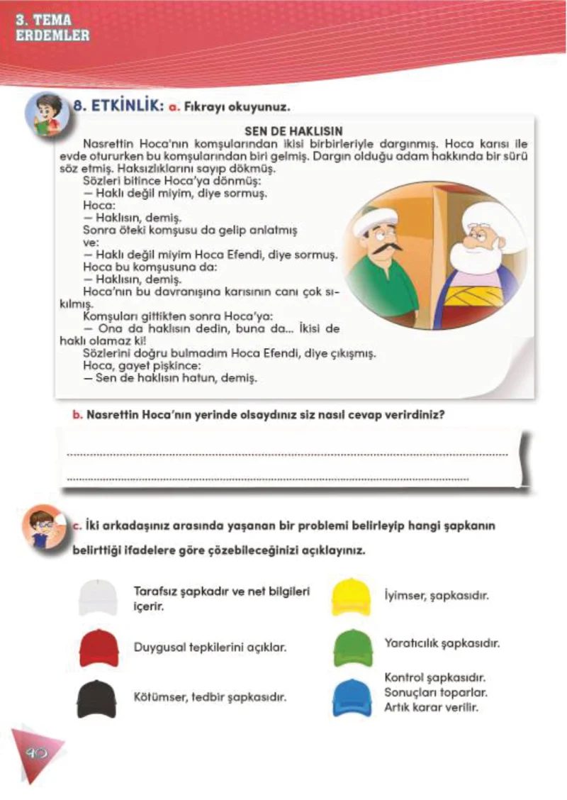 4. Sınıf Türkçe Ders Kitabı Cevapları Meb Yayınları 2 Sayfa 90