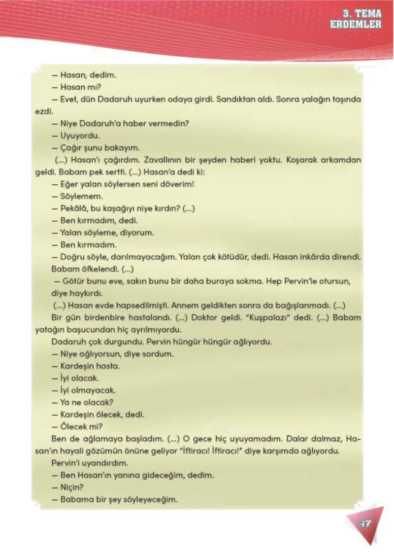 4. Sınıf Türkçe Ders Kitabı Cevapları Meb Yayınları 2 Sayfa 97