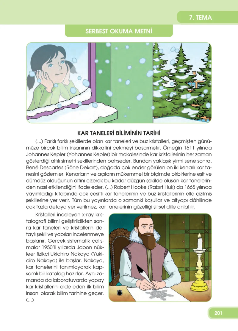 4. Sınıf Türkçe Ders Kitabı Cevapları Özgün Yayınları Sayfa 201