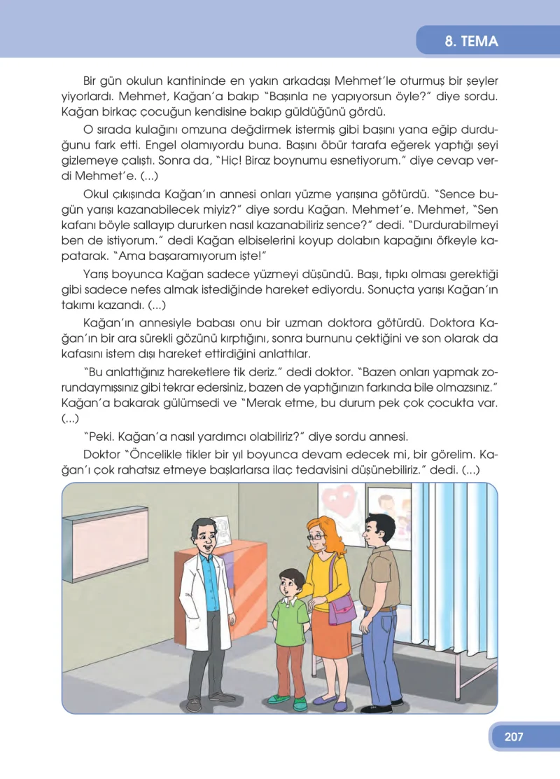 4. Sınıf Türkçe Ders Kitabı Cevapları Özgün Yayınları Sayfa 207