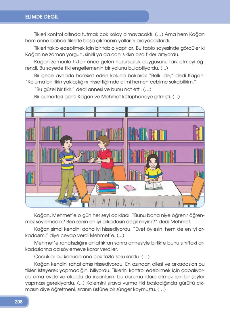 4. Sınıf Türkçe Ders Kitabı Cevapları Özgün Yayınları Sayfa 208