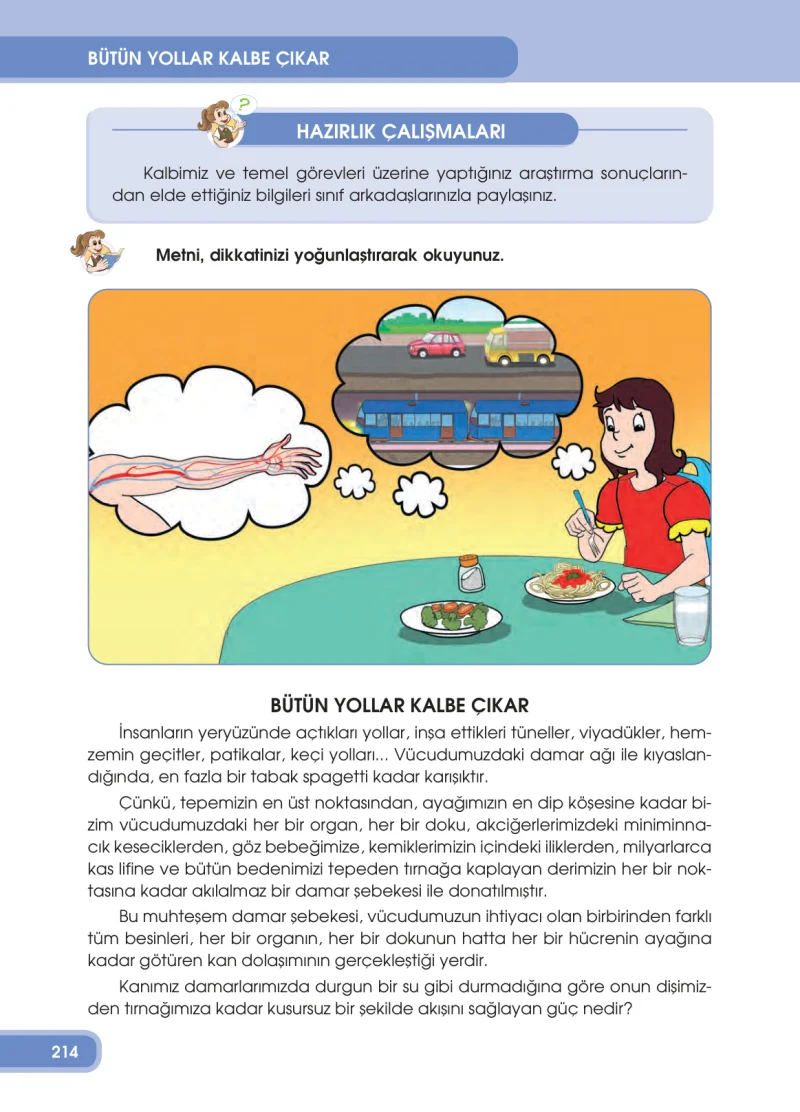 4. Sınıf Türkçe Ders Kitabı Cevapları Özgün Yayınları Sayfa 214