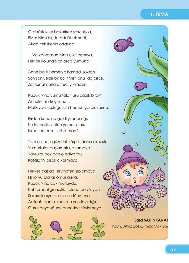 4. Sınıf Türkçe Ders Kitabı Cevapları Özgün Yayınları Sayfa 23