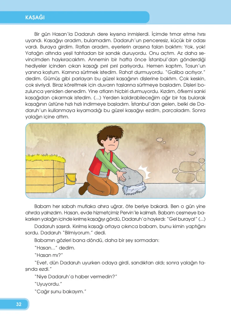 4. Sınıf Türkçe Ders Kitabı Cevapları Özgün Yayınları Sayfa 32