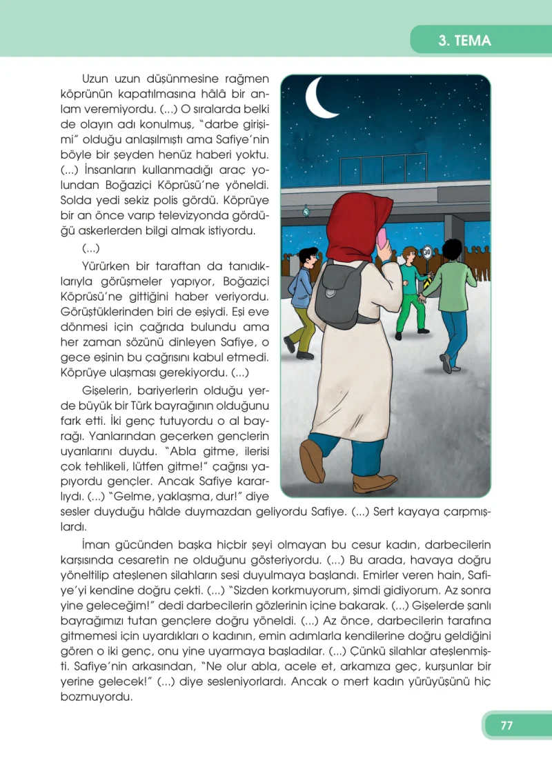 4. Sınıf Türkçe Ders Kitabı Cevapları Özgün Yayınları Sayfa 77