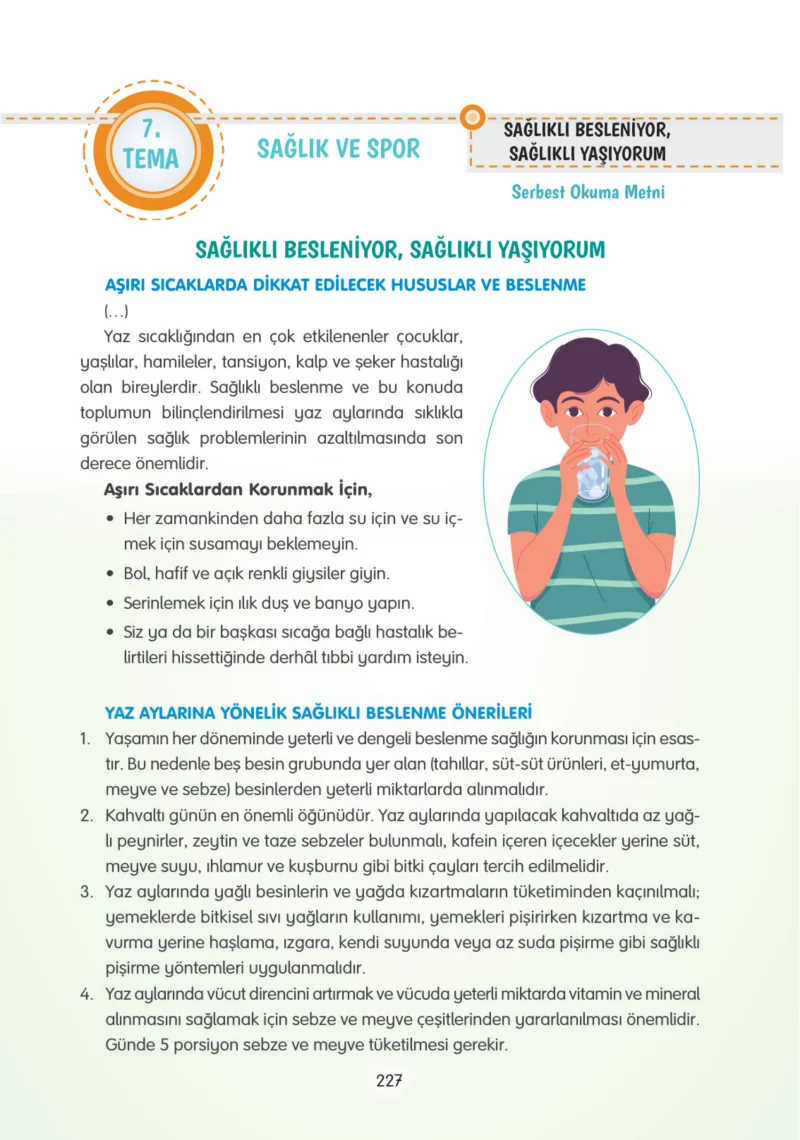 4. Sınıf Türkçe Ders Kitabı Cevapları Tuna Yayınları Sayfa 227
