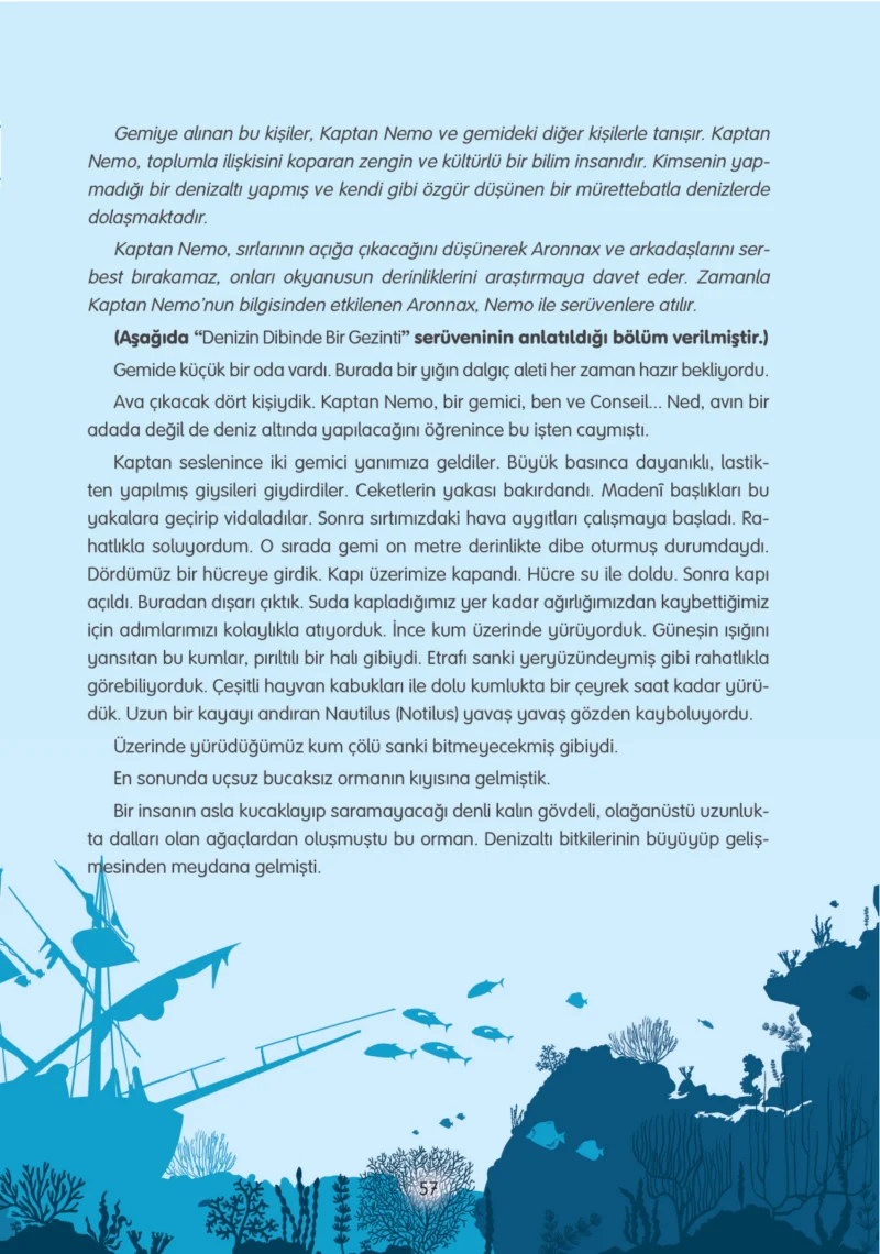 4. Sınıf Türkçe Ders Kitabı Cevapları Tuna Yayınları Sayfa 57