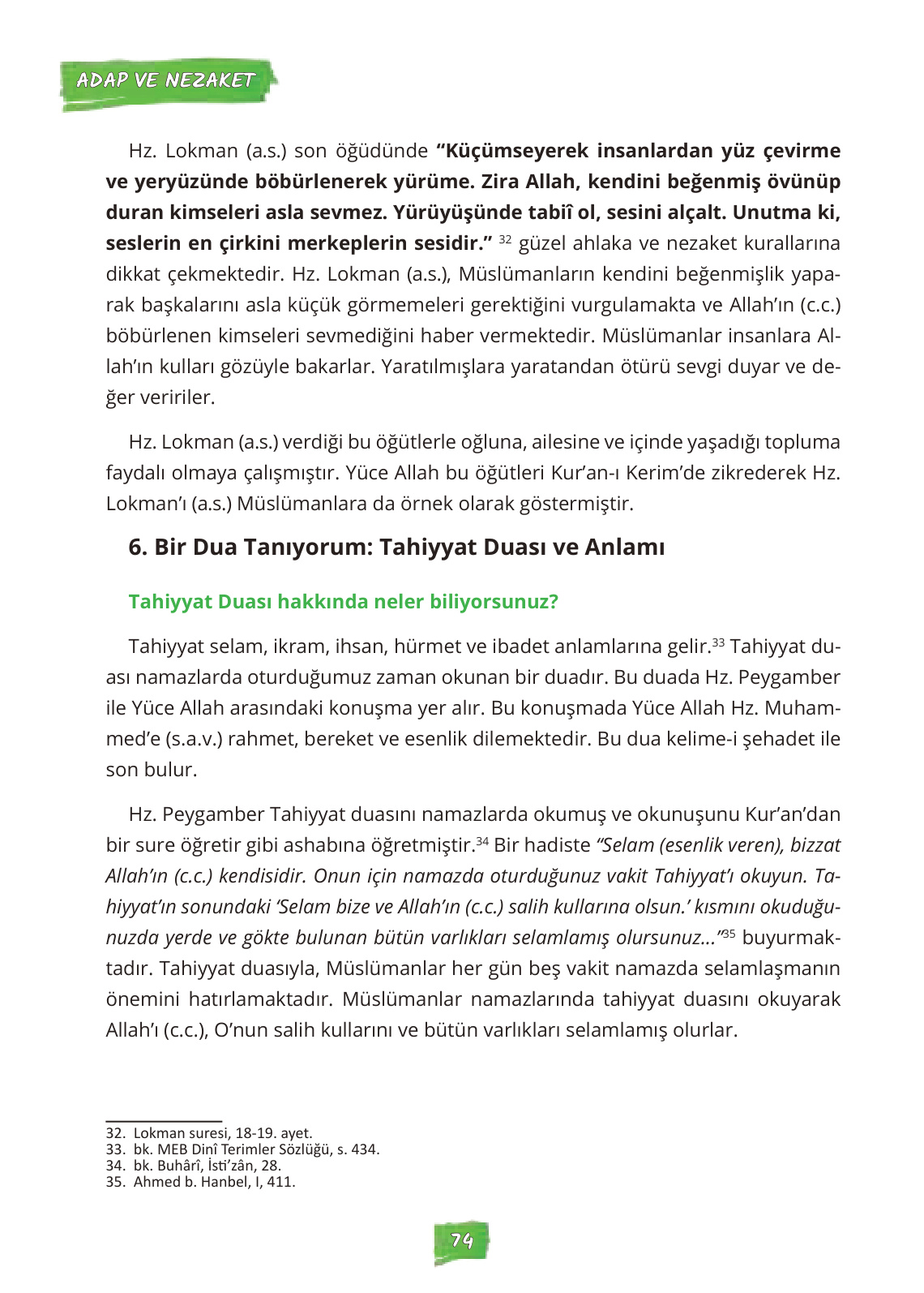 Kitap Sayfası