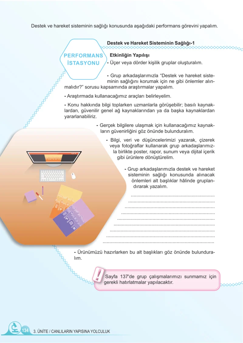 5. Sınıf Fen Bilimleri Ders Kitabı Cevapları Meb Yayınları 1.Kitap Sayfa 134