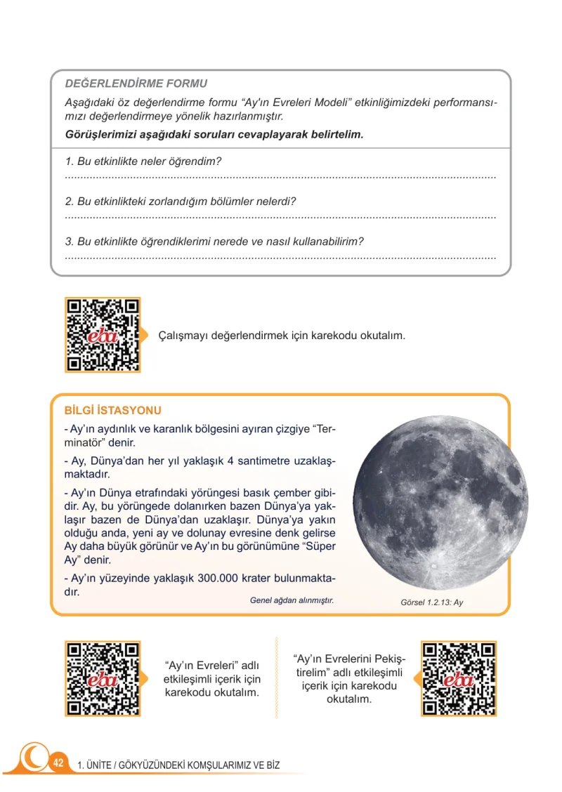 5. Sınıf Fen Bilimleri Ders Kitabı Cevapları Meb Yayınları 1.Kitap Sayfa 42