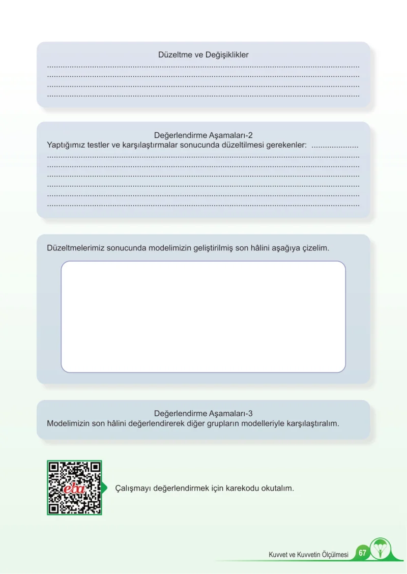 5. Sınıf Fen Bilimleri Ders Kitabı Cevapları Meb Yayınları 1.Kitap Sayfa 67