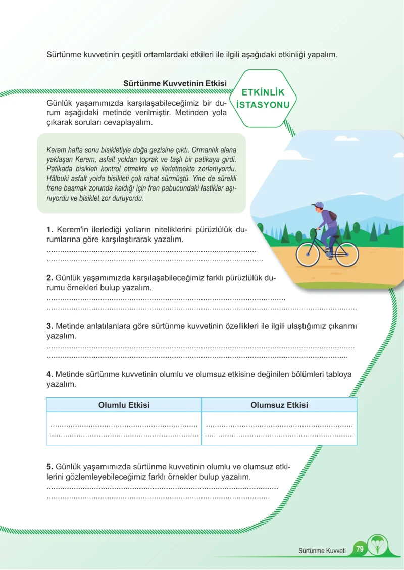 5. Sınıf Fen Bilimleri Ders Kitabı Cevapları Meb Yayınları 1.Kitap Sayfa 79