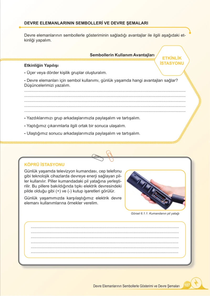 5. Sınıf Fen Bilimleri Ders Kitabı Cevapları Meb Yayınları 2.Kitap Sayfa 107