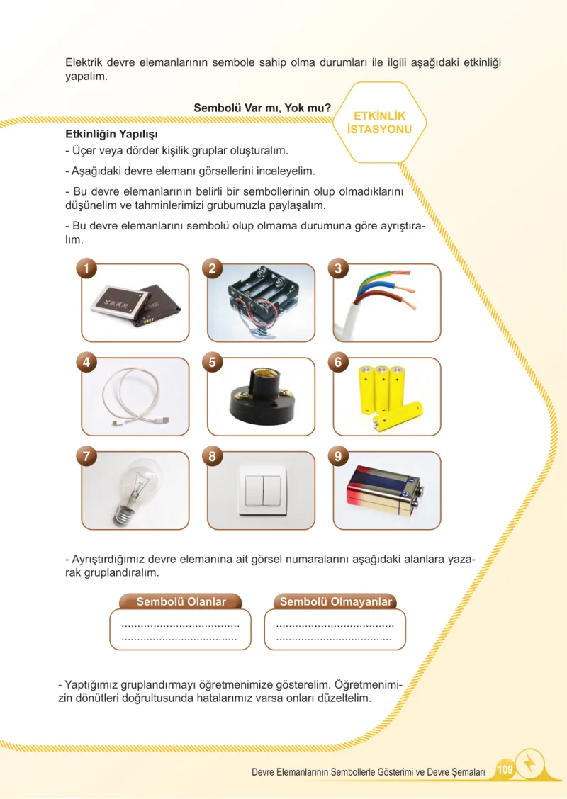 5. Sınıf Fen Bilimleri Ders Kitabı Cevapları Meb Yayınları 2.Kitap Sayfa 109