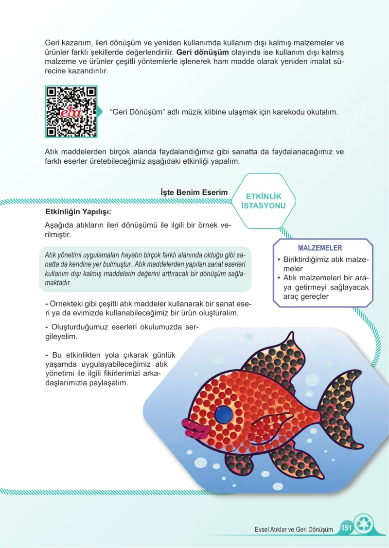 5. Sınıf Fen Bilimleri Ders Kitabı Cevapları Meb Yayınları 2.Kitap Sayfa 151