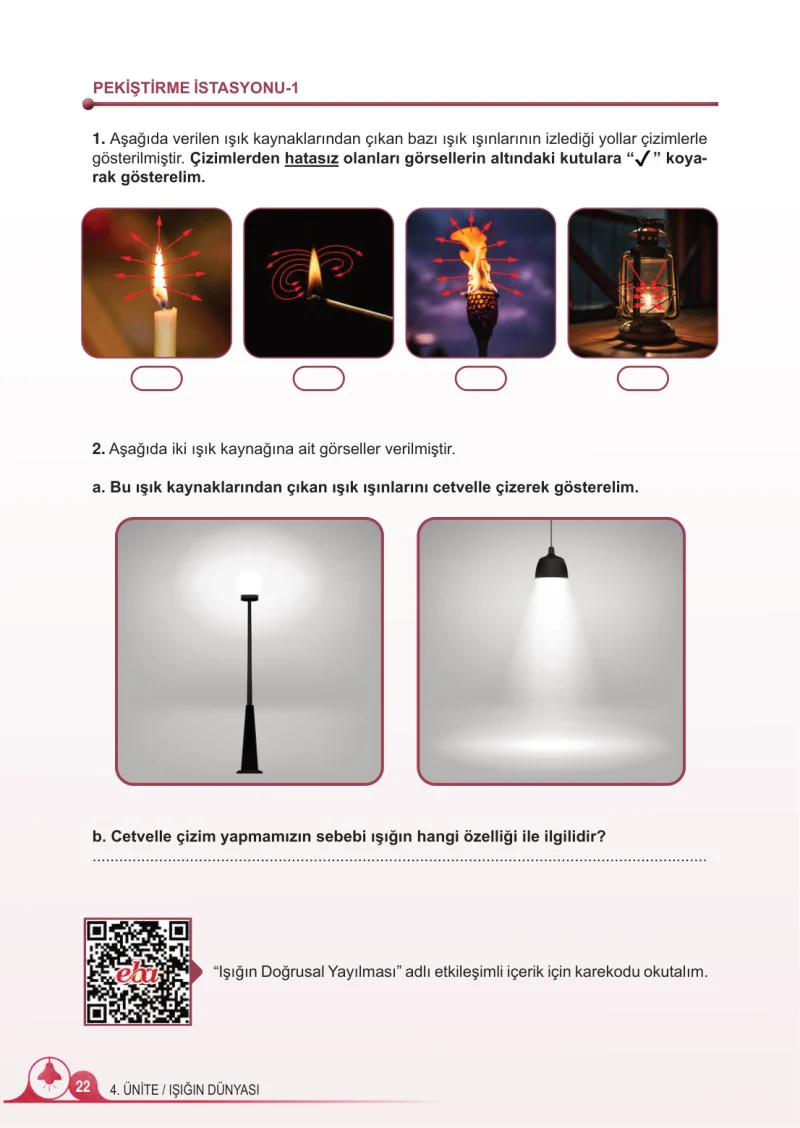 5. Sınıf Fen Bilimleri Ders Kitabı Cevapları Meb Yayınları 2.Kitap Sayfa 22