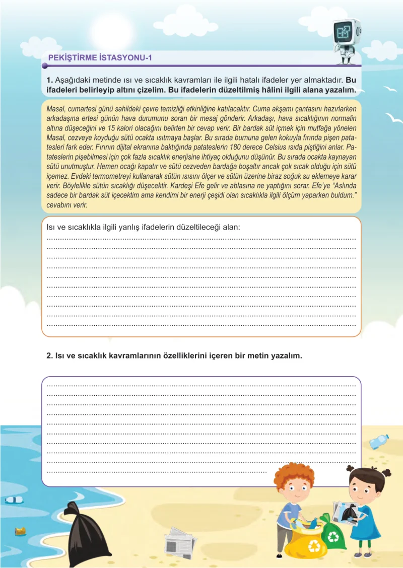 5. Sınıf Fen Bilimleri Ders Kitabı Cevapları Meb Yayınları 2.Kitap Sayfa 69