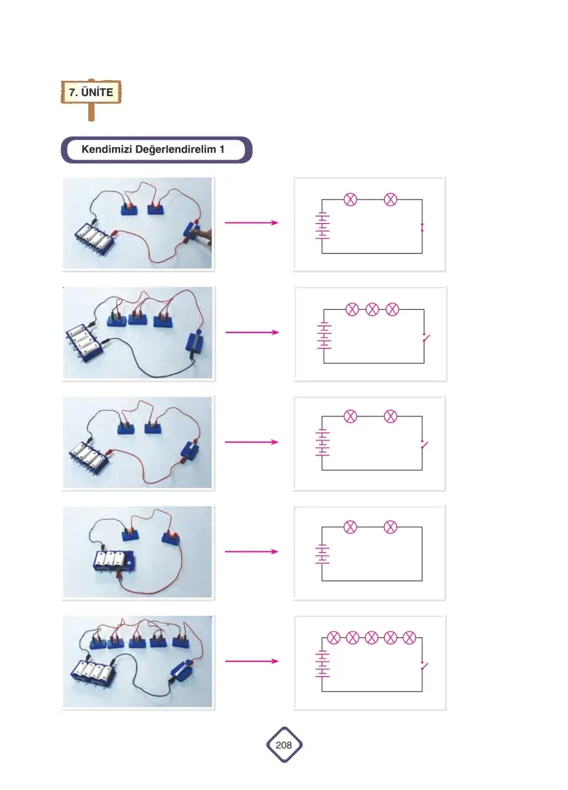 5. Sınıf Fen Bilimleri Ders Kitabı Cevapları SDR Dİkey Yayınları Sayfa 208