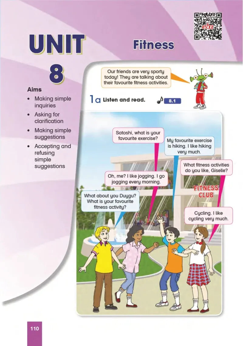 5. Sınıf İngilizce Ders Kitabı Cevapları Başaran Yayınları Sayfa 110