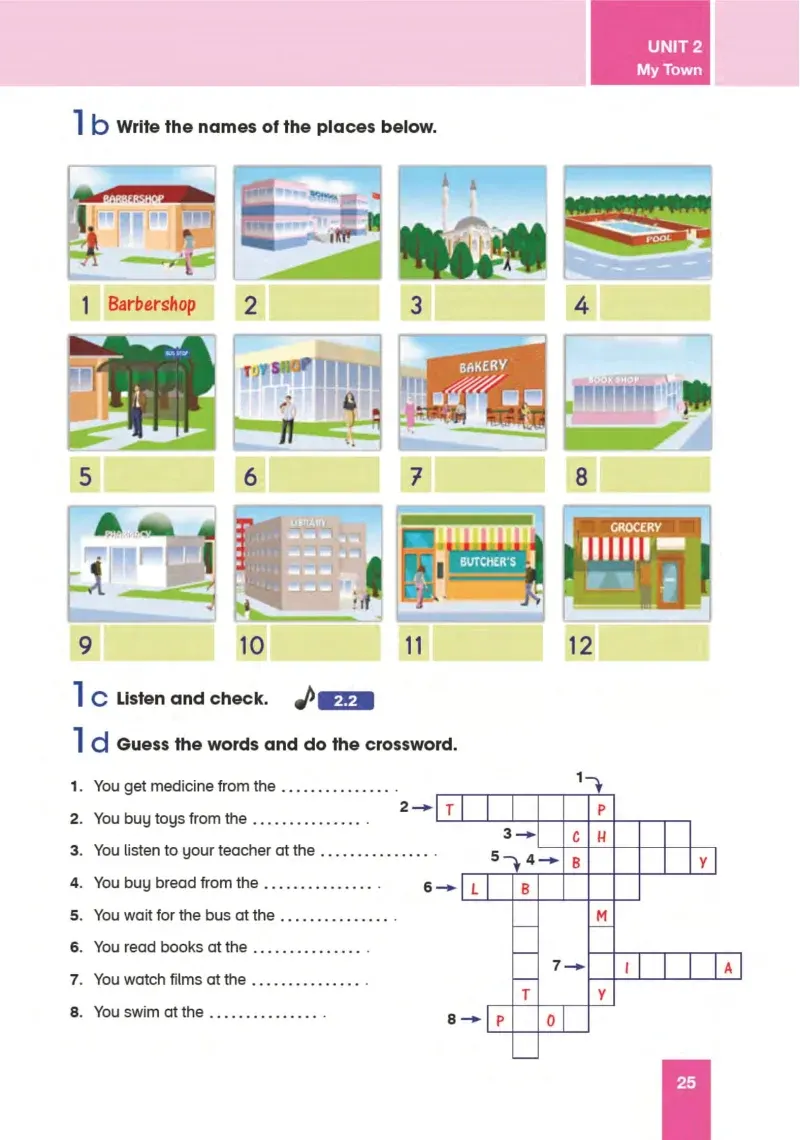 5. Sınıf İngilizce Ders Kitabı Cevapları Başaran Yayınları Sayfa 25