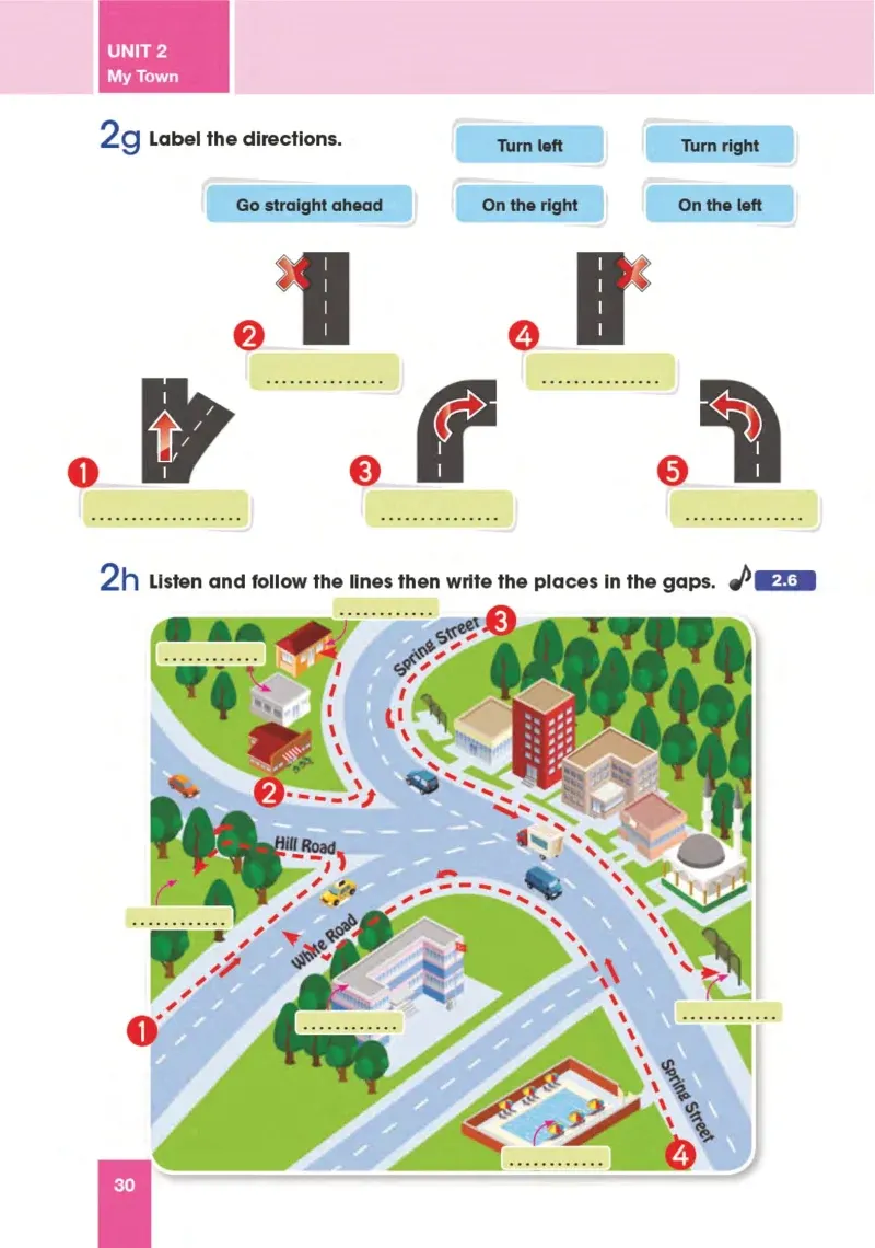 5. Sınıf İngilizce Ders Kitabı Cevapları Başaran Yayınları Sayfa 30