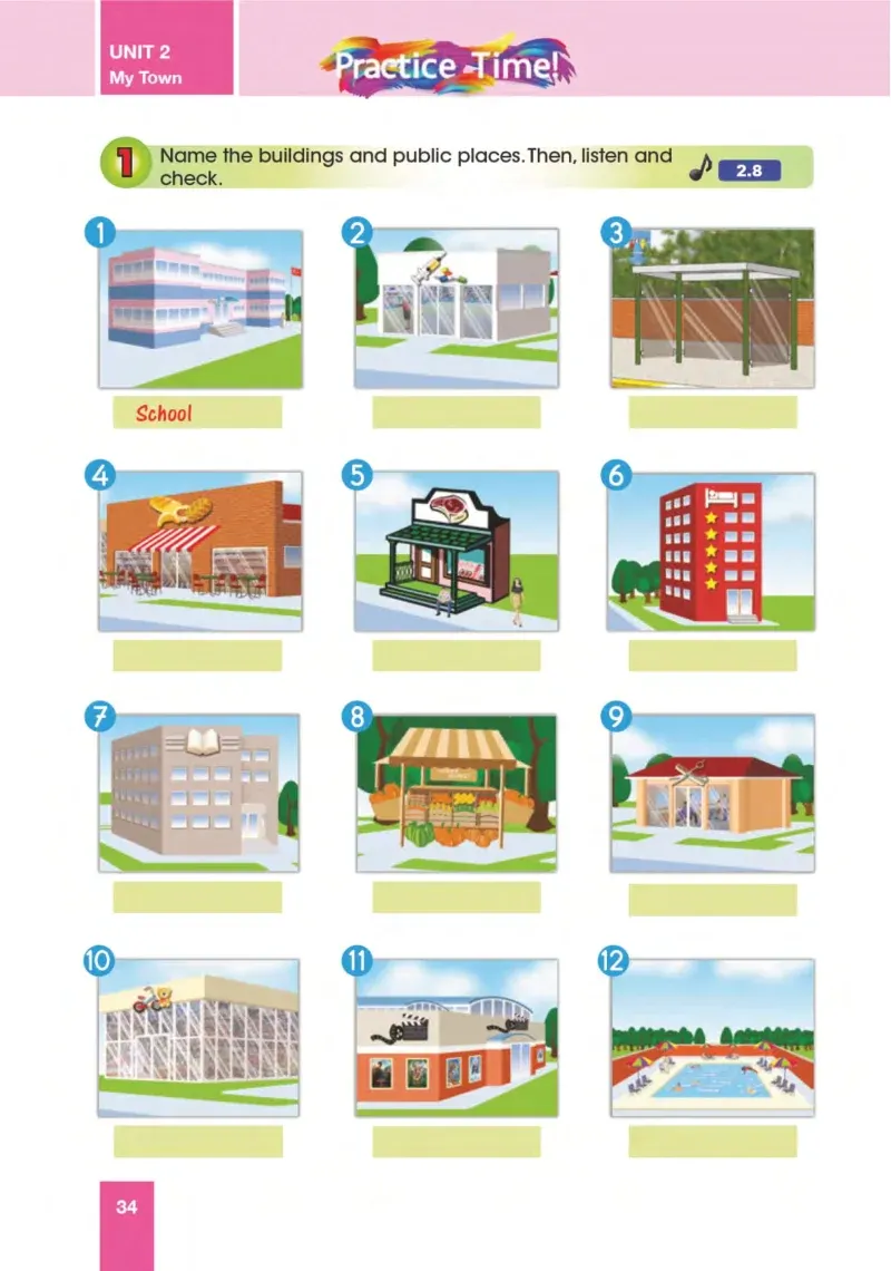 5. Sınıf İngilizce Ders Kitabı Cevapları Başaran Yayınları Sayfa 34