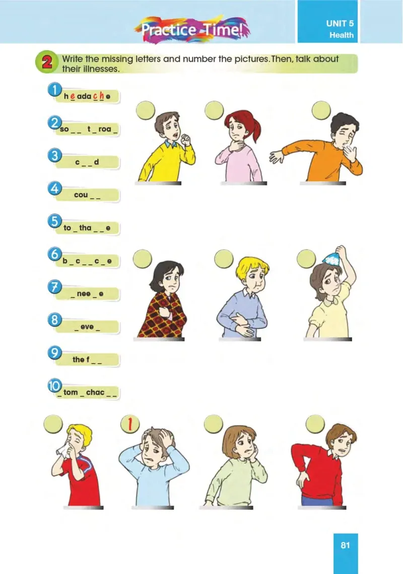 5. Sınıf İngilizce Ders Kitabı Cevapları Başaran Yayınları Sayfa 81