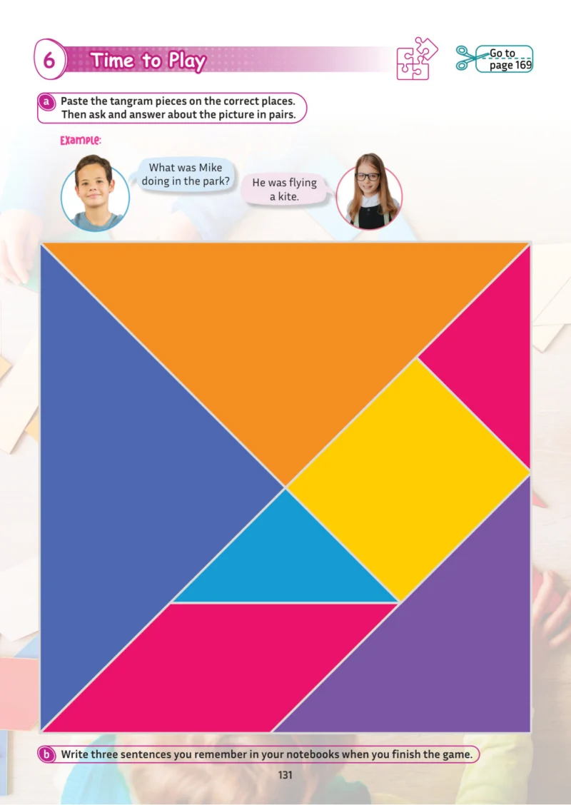 5. Sınıf İngilizce Ders Kitabı Cevapları Meb Yayınları Multi English 1 . Kitap Sayfa 131