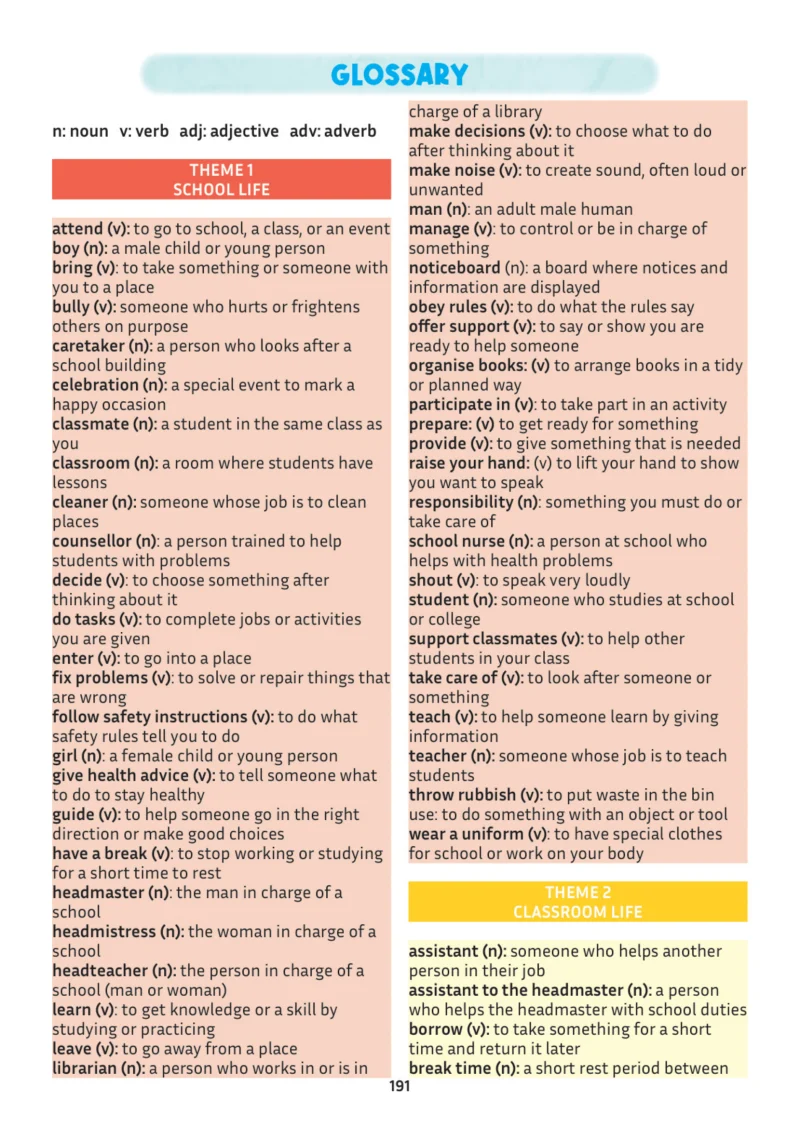 5. Sınıf İngilizce Ders Kitabı Cevapları Meb Yayınları Multi English 1 . Kitap Sayfa 191
