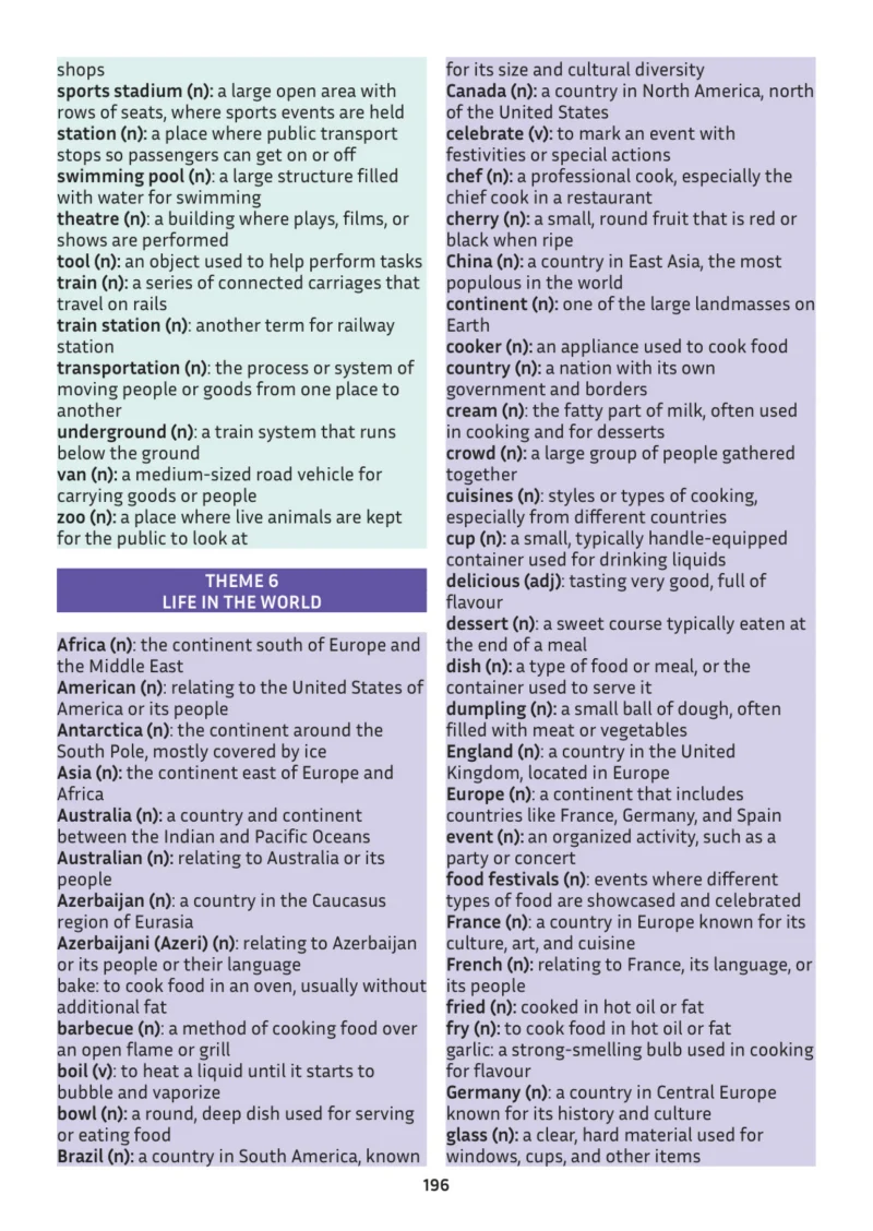 5. Sınıf İngilizce Ders Kitabı Cevapları Meb Yayınları Multi English 1 . Kitap Sayfa 196