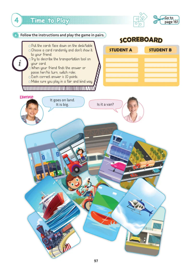 5. Sınıf İngilizce Ders Kitabı Cevapları Meb Yayınları Multi English 1 . Kitap Sayfa 97
