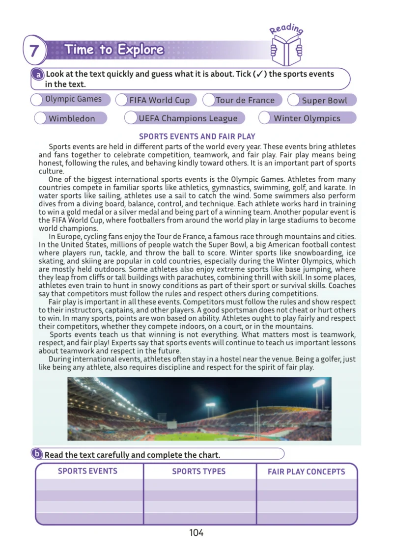 5. Sınıf İngilizce Ders Kitabı Cevapları Meb Yayınları Multi English 2 . Kitap Sayfa 104