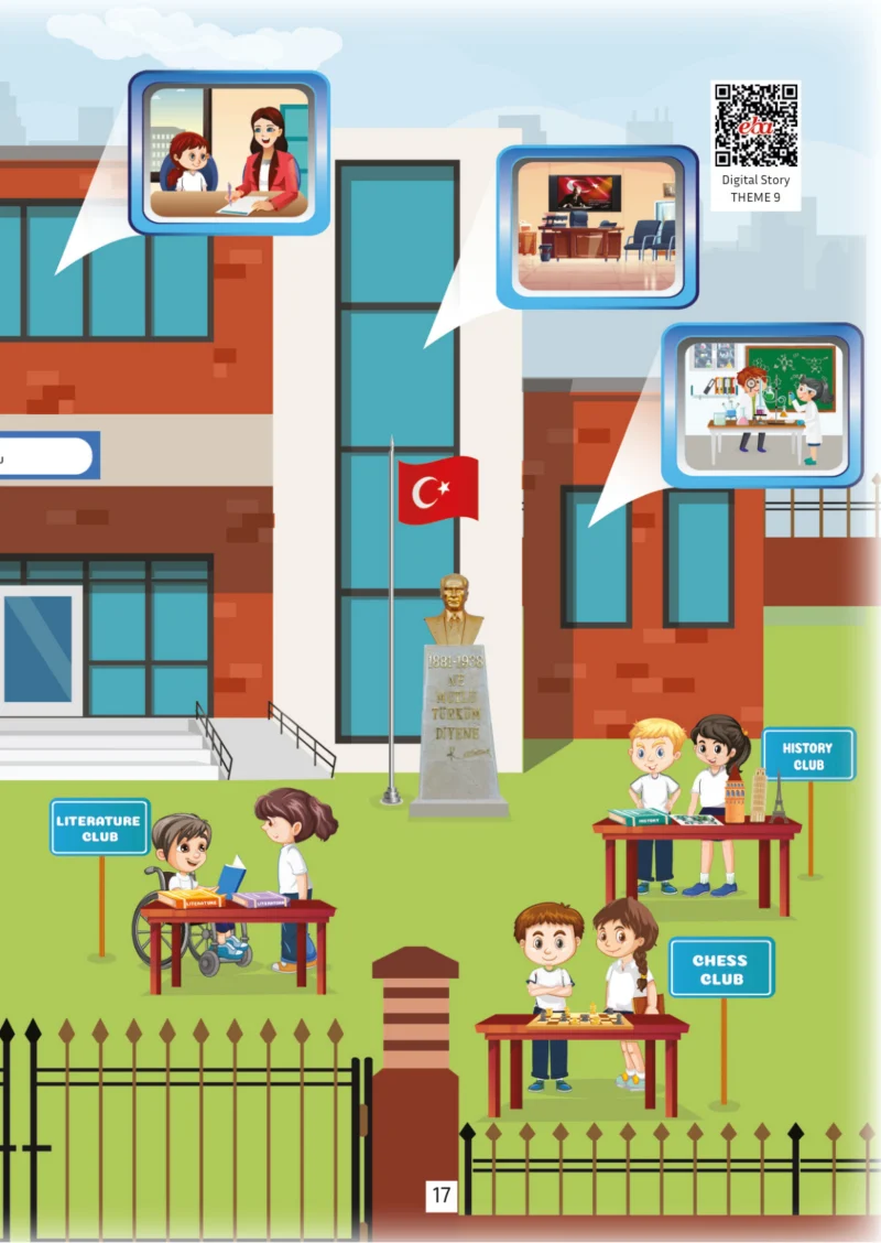 5. Sınıf İngilizce Ders Kitabı Cevapları Meb Yayınları Multi English 2 . Kitap Sayfa 17