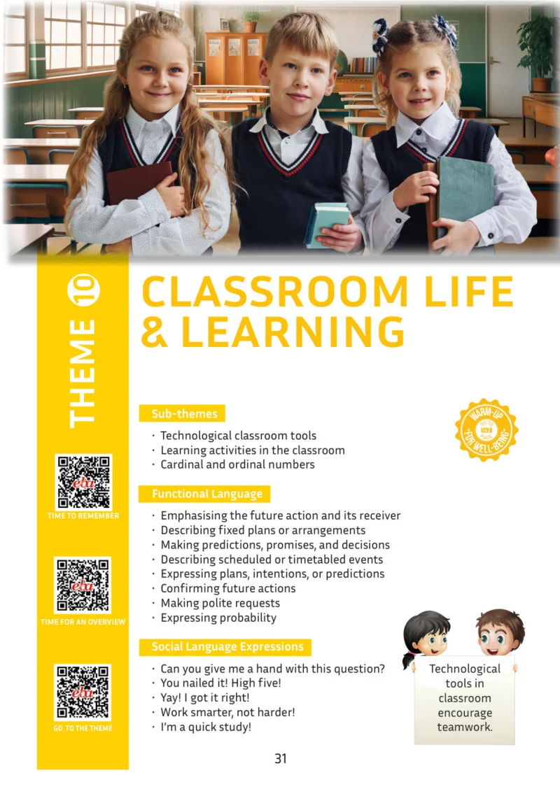 5. Sınıf İngilizce Ders Kitabı Cevapları Meb Yayınları Multi English 2 . Kitap Sayfa 31
