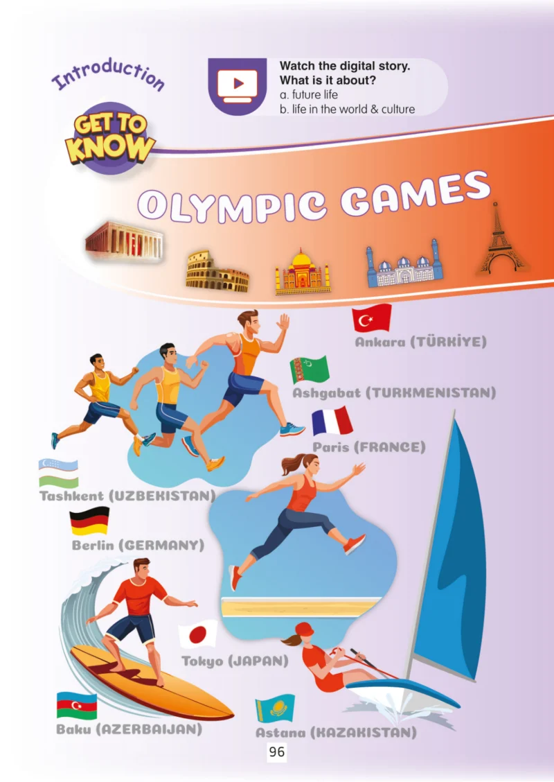 5. Sınıf İngilizce Ders Kitabı Cevapları Meb Yayınları Multi English 2 . Kitap Sayfa 96