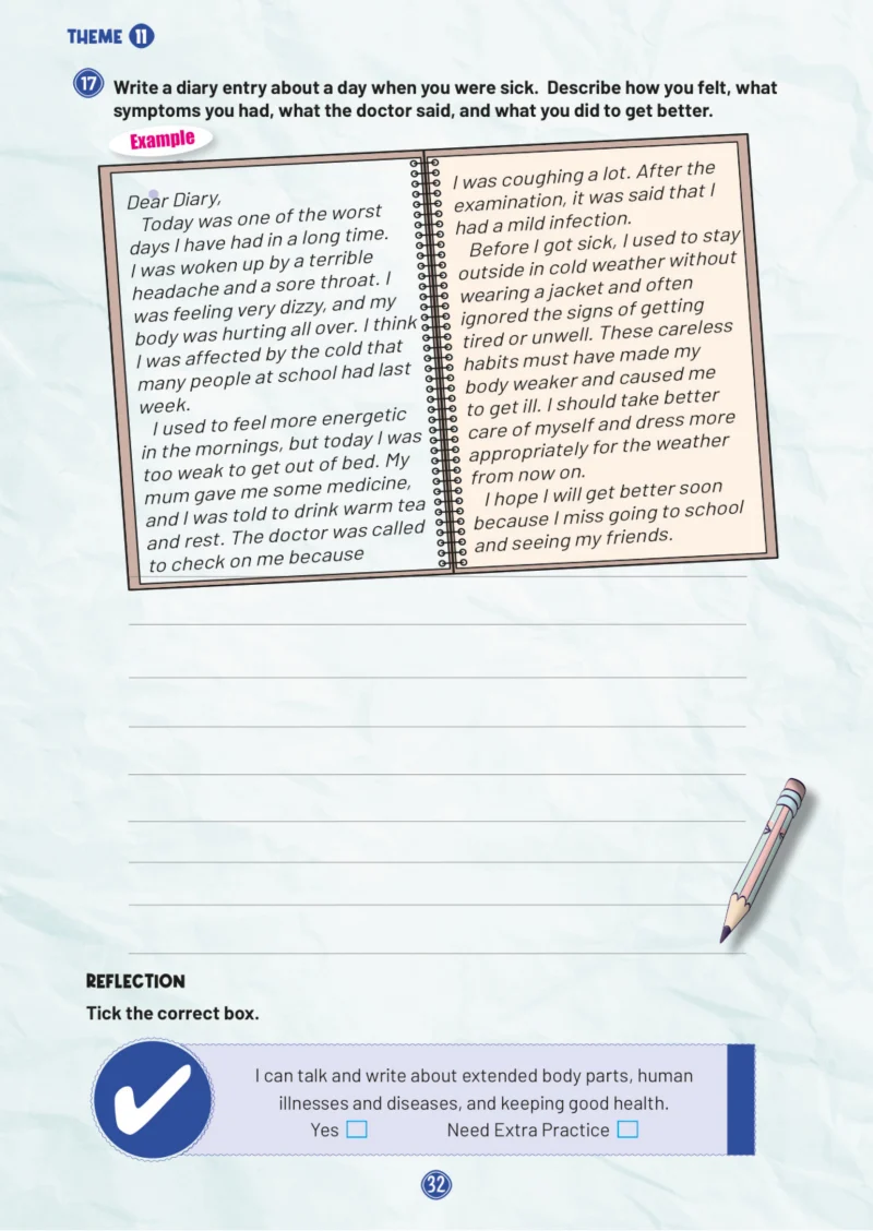 5. Sınıf İngilizce Ders Kitabı Cevapları Meb Yayınları Work Book 2. Kitap Sayfa 32