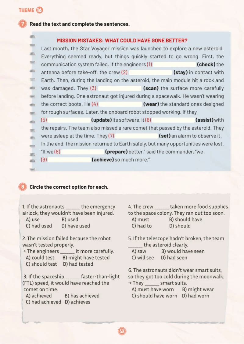 5. Sınıf İngilizce Ders Kitabı Cevapları Meb Yayınları Work Book 2. Kitap Sayfa 68